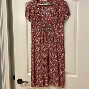 Lightweight Boden side-zip dress